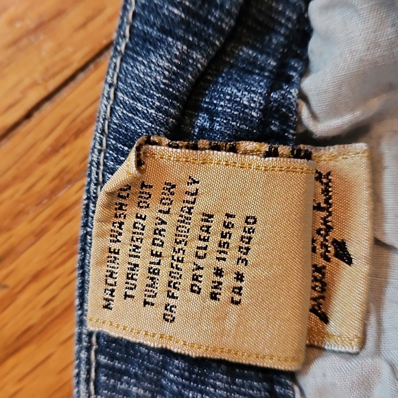 7 For All Mankind, Sz 30x31, Medium Wash Blue Denim Jeans - Picture 4 of 11